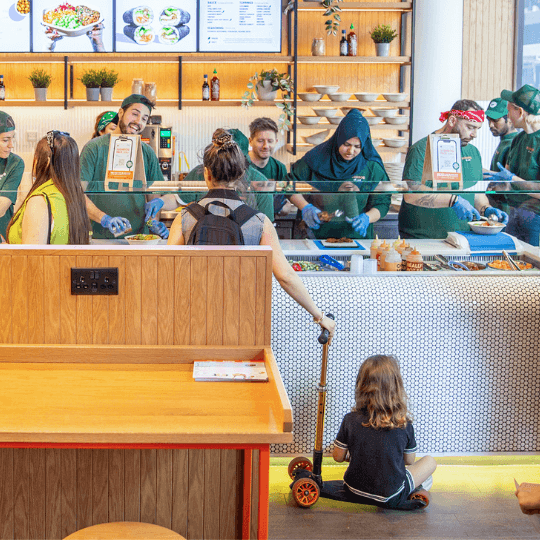 Food counter